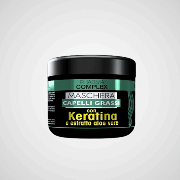 Maschera capelli grassi-Keratin 500ml