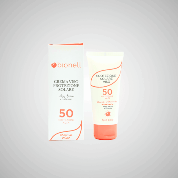 Crema viso protezione solare 50