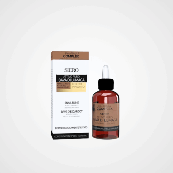 Siero viso BAVA DI LUMACA-effetto immediatoattenua le macchie scure 30ml