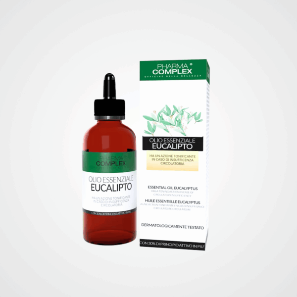 Olio essenziale EUCALIPTO-azione tonificante in caso d'insufficenza circolatori