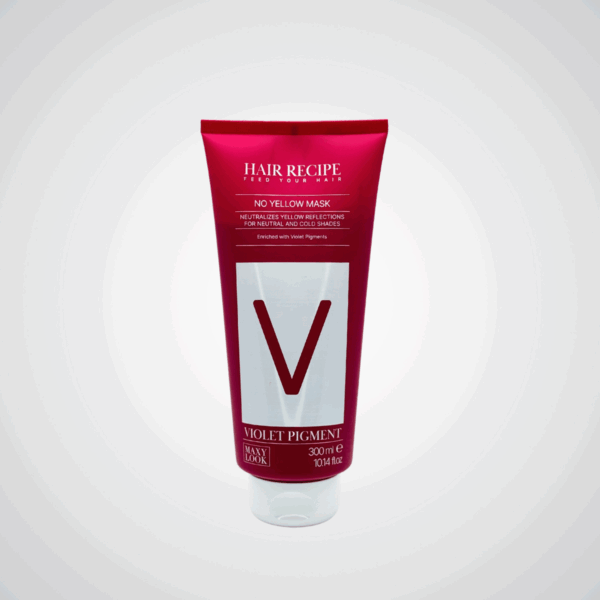Maschera anti giallo per capelli bianchi, grigi, decolorati e biondi VIOLET
