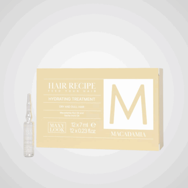 Trattamento Idratante-Capelli SecchiOpachi MACADAMIA-senza risciacquo